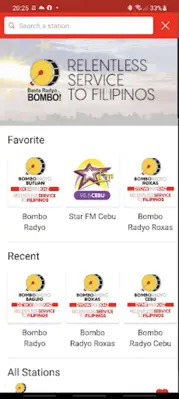 Bombo Radyo Philippines android App screenshot 6